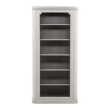 Effie Whitewash Bookcase - Ornate Home