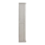 Effie Whitewash Bookcase - Ornate Home