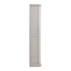 Effie Whitewash Bookcase - Ornate Home