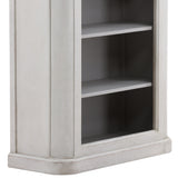 Effie Whitewash Bookcase - Ornate Home