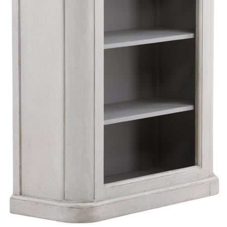 Effie Whitewash Bookcase - Ornate Home