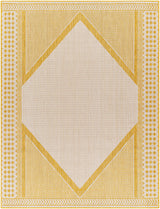Efrem Mustard Outdoor Carpet Area Rug - Clearance - Ornate Home