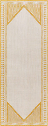Efrem Mustard Outdoor Carpet Area Rug - Clearance - Ornate Home