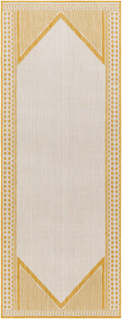 Efrem Mustard Outdoor Carpet Area Rug - Clearance - Ornate Home