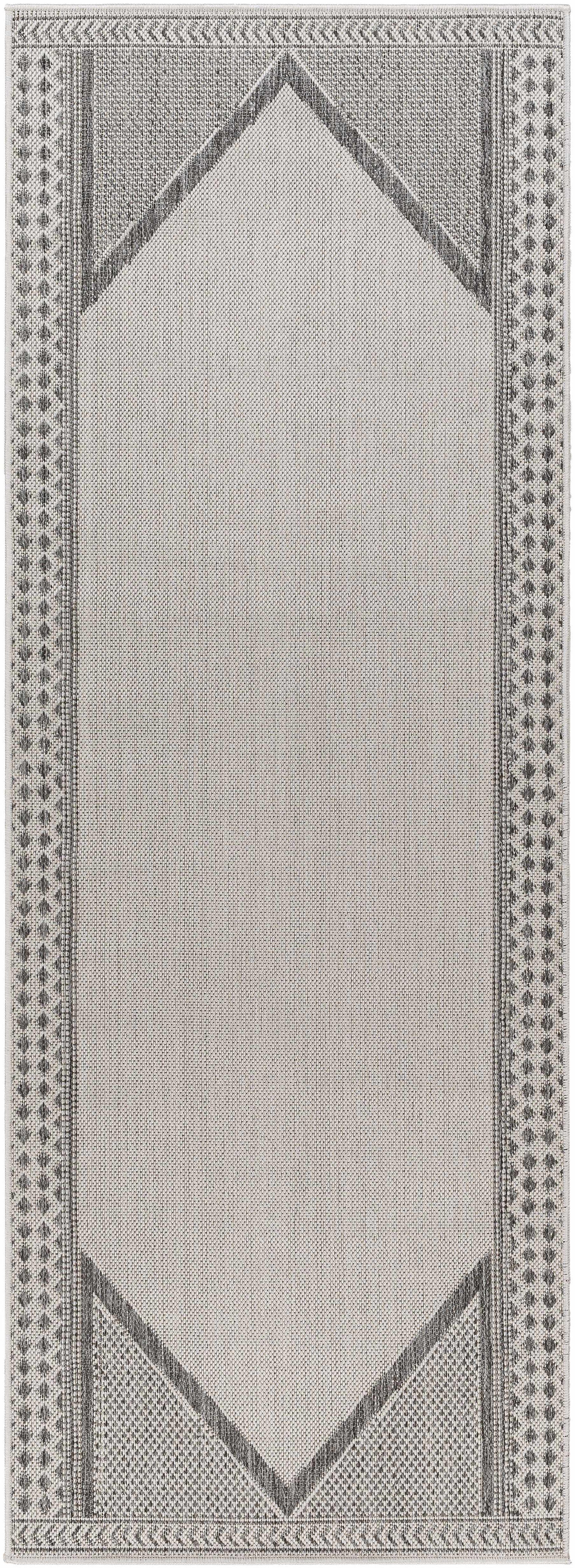 Efrem Off White Outdoor Carpet Area Rug - Clearance - Ornate Home