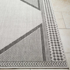 Efrem Off White Outdoor Carpet Area Rug - Clearance - Ornate Home