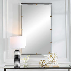 Egon Bronze Rectangular Mirror - Ornate Home