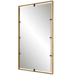 Egon Gold Wall Mirror - Ornate Home