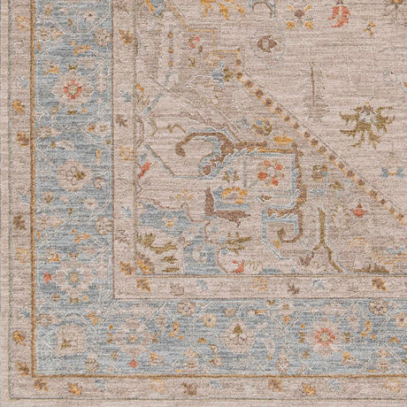 Ehan Cream Oushak Rug - Ornate Home