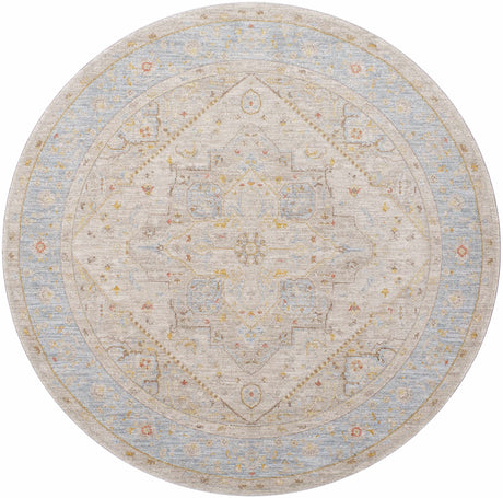 Ehan Cream Oushak Rug - Ornate Home