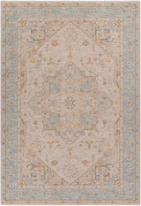 Ehan Cream Thick Luxe Oushak Rug - Ornate Home