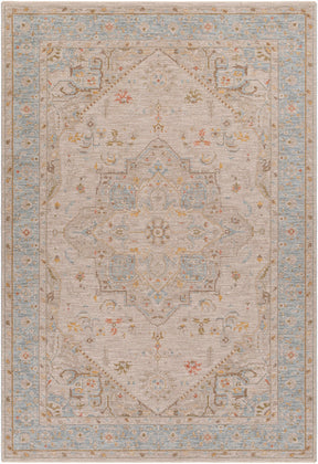 Ehan Cream Thick Luxe Oushak Rug - Ornate Home