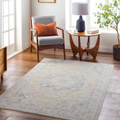 Ehan Cream Thick Luxe Oushak Rug - Ornate Home