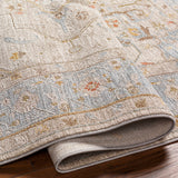 Ehan Cream Thick Luxe Oushak Rug - Ornate Home