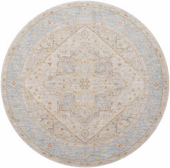 Ehan Cream Thick Luxe Oushak Rug - Ornate Home