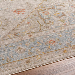 Ehan Cream Thick Luxe Oushak Rug - Ornate Home