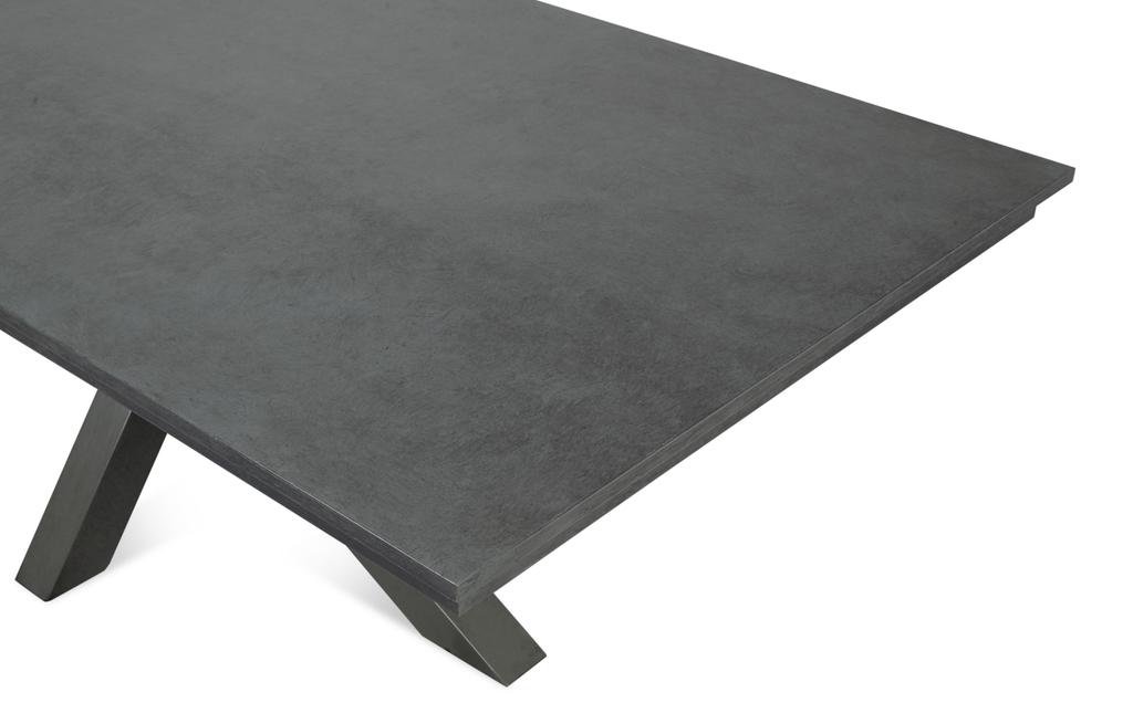 Eich Grey Dining Table - Ornate Home