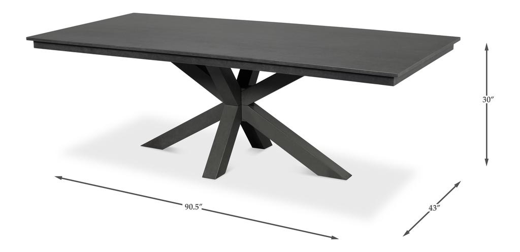 Eich Grey Dining Table - Ornate Home