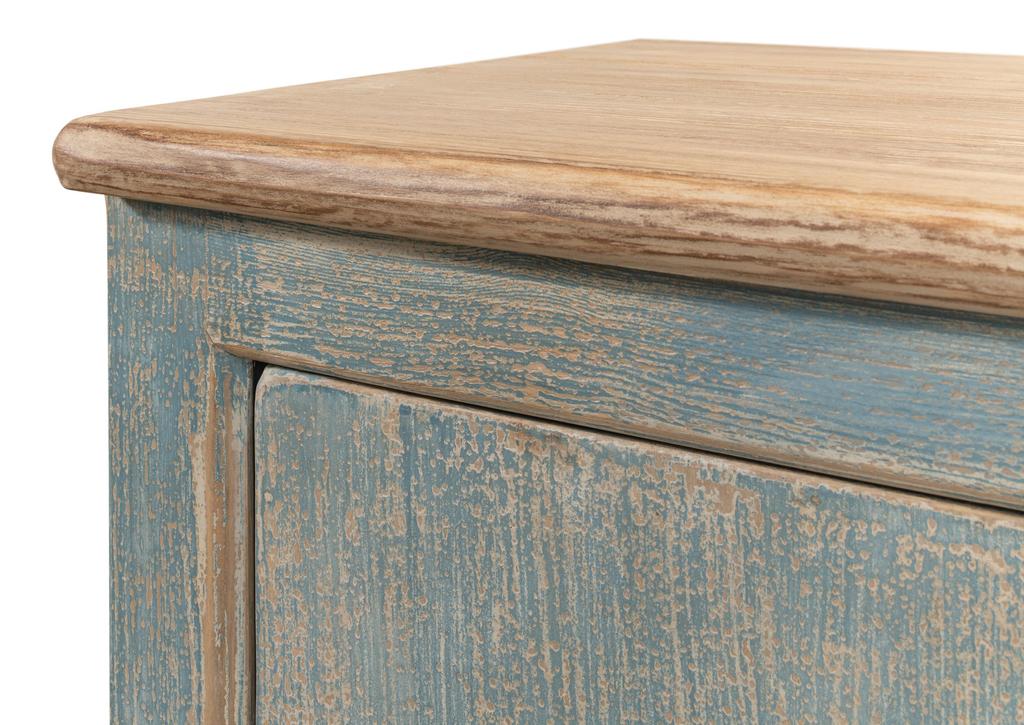 Eight Is Enough Blue Sideboard - Ornate Home