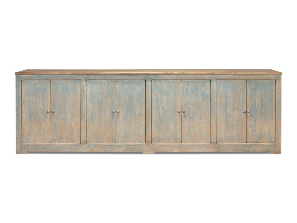Eight Is Enough Blue Sideboard - Ornate Home