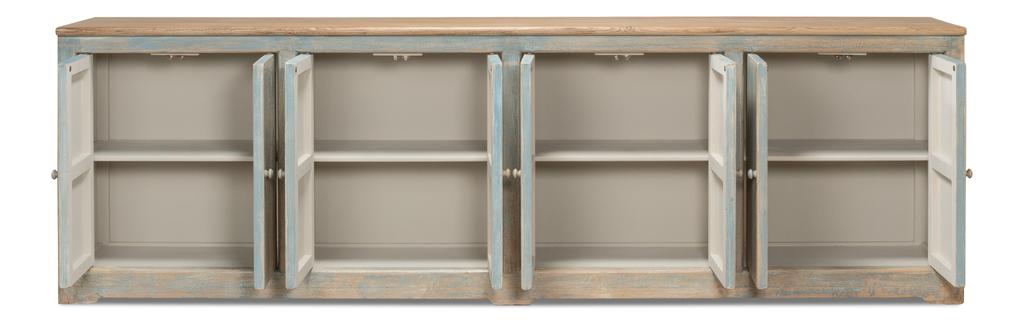 Eight Is Enough Blue Sideboard - Ornate Home