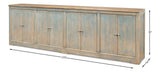 Eight Is Enough Blue Sideboard - Ornate Home