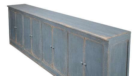 Eight Is Enough Blue Sideboard - Ornate Home