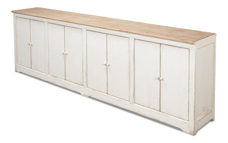 Eight Is Enough White Sideboard - Ornate Home