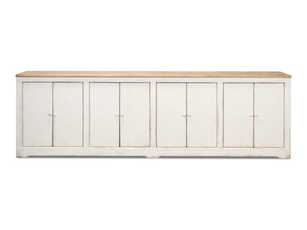 Eight Is Enough White Sideboard - Ornate Home