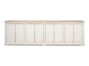 Eight Is Enough White Sideboard - Ornate Home