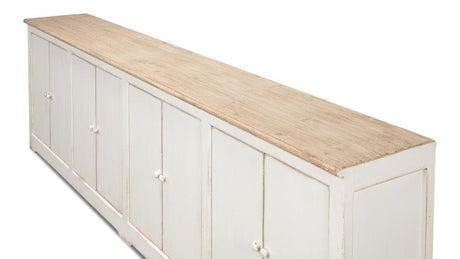 Eight Is Enough White Sideboard - Ornate Home