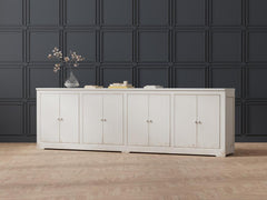 Eight Is Enough White Sideboard - Ornate Home