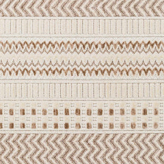 Eiko Beige Textured Saxony Rug with Fringes - Clearance - Ornate Home