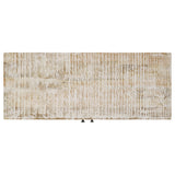 Eileen White Washed 2-door Wood Storage Accent Cabinet - Ornate Home