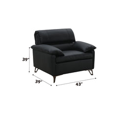 Eilene Black  Chair - Ornate Home