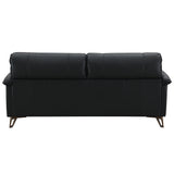 Eilene Black  Loveseat - Ornate Home