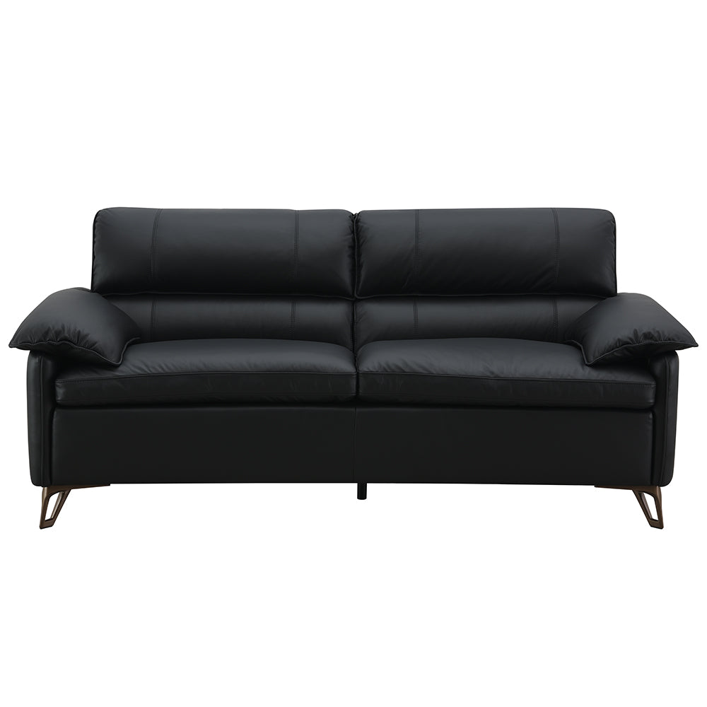 Eilene Black  Loveseat - Ornate Home