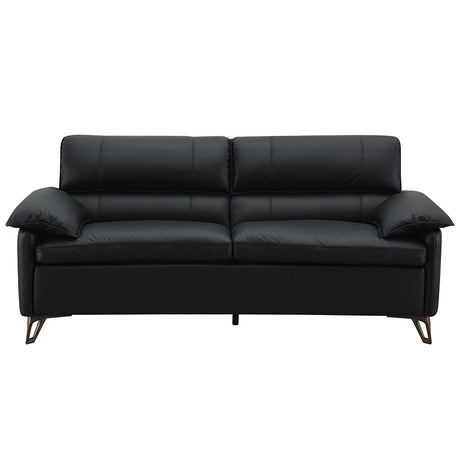 Eilene Black  Loveseat - Ornate Home