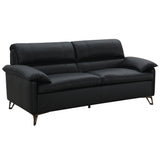 Eilene Black  Loveseat - Ornate Home