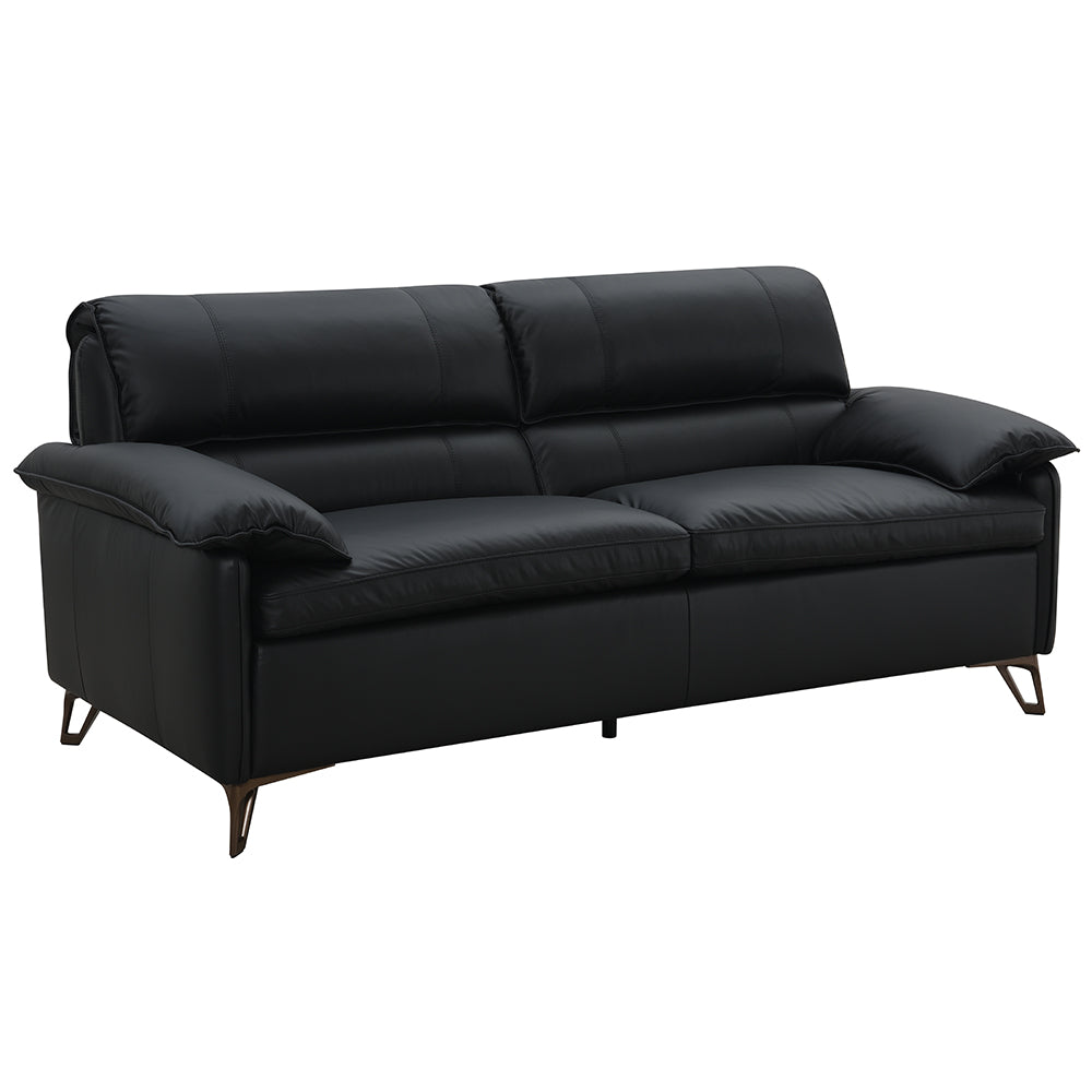 Eilene Black  Loveseat - Ornate Home