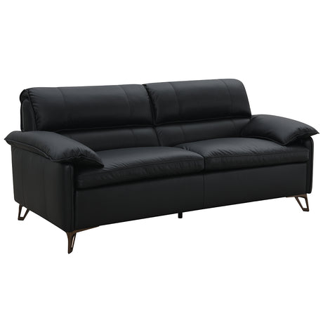 Eilene Black  Loveseat - Ornate Home
