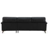 Eilene Black  Sofa - Ornate Home