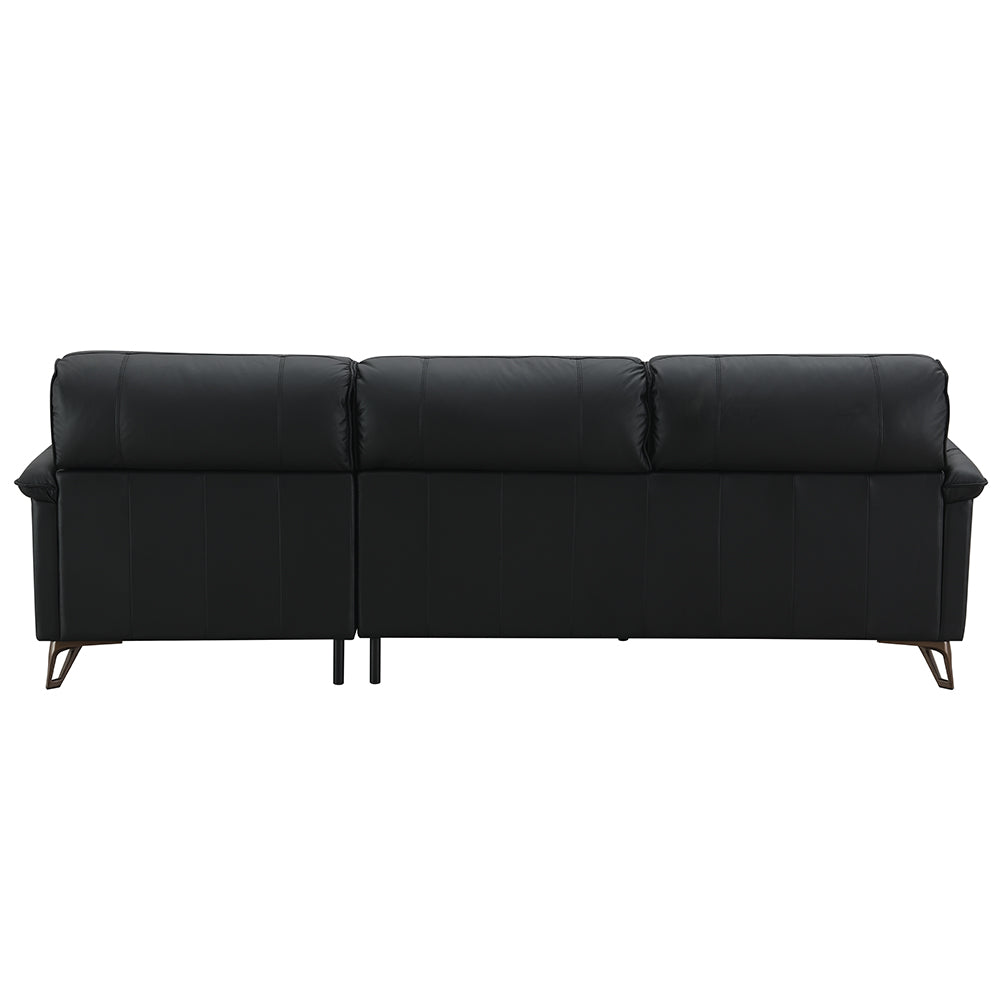 Eilene Black  Sofa - Ornate Home