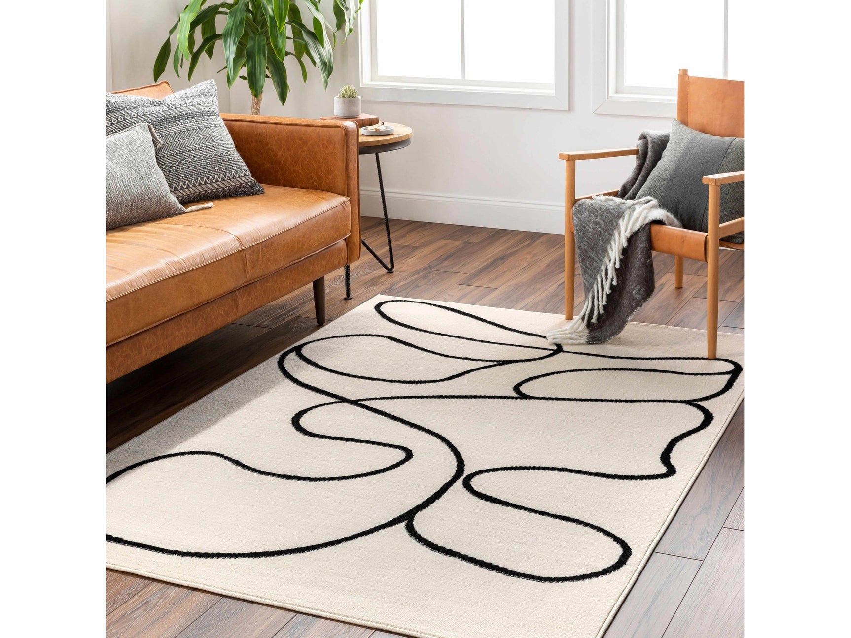 Eilir Modern Boho Rug - Ornate Home