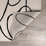 Eilir Modern Low Profile Boho Rug - Ornate Home