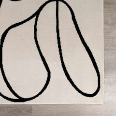 Eilir Modern Low Profile Boho Rug - Ornate Home