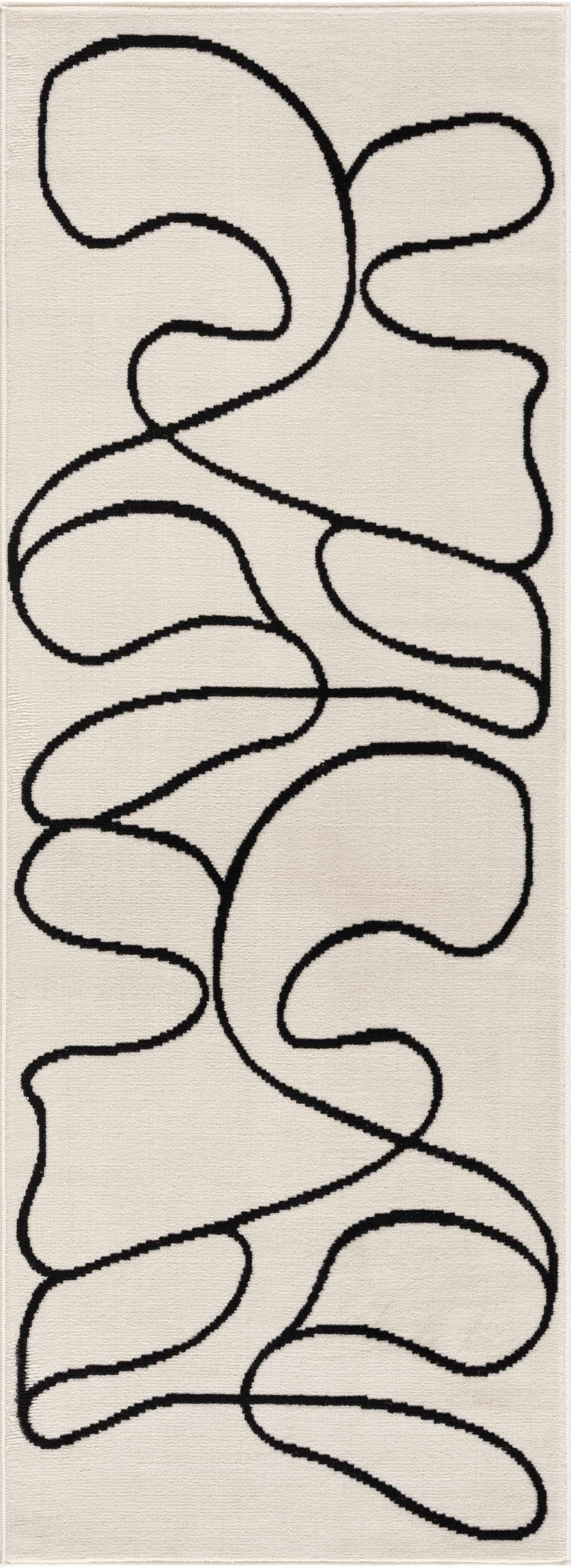 Eilir Modern Low Profile Boho Rug - Ornate Home