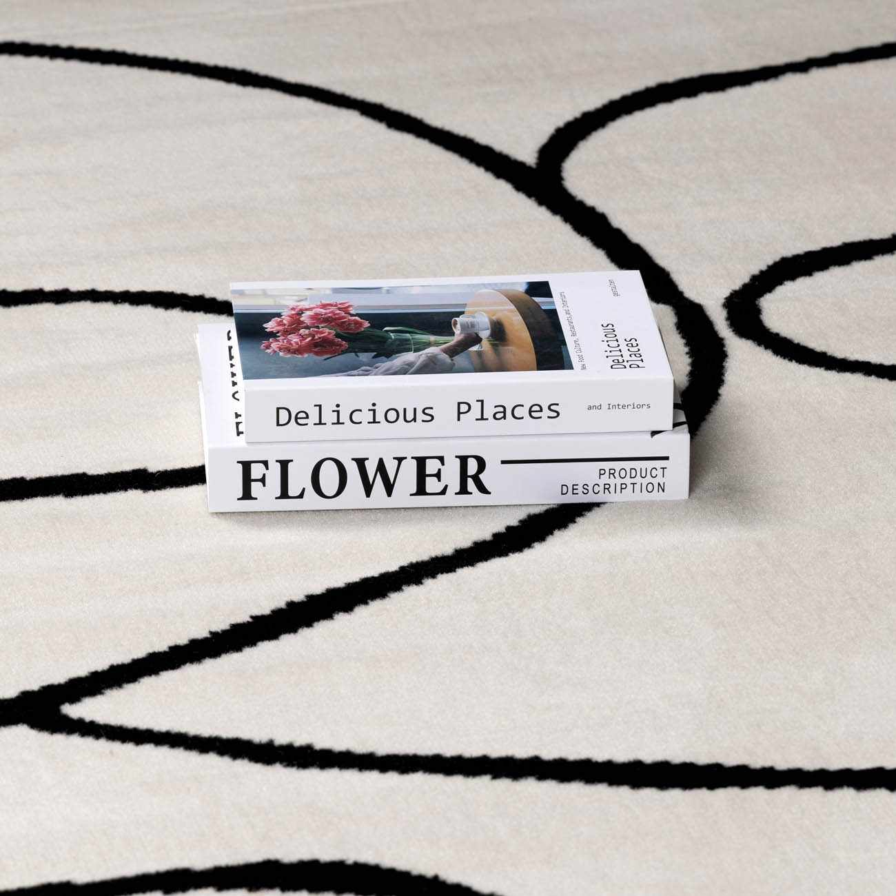 Eilir Modern Low Profile Boho Rug - Ornate Home