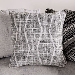 Eimear Off-white/Black Chair - Ornate Home