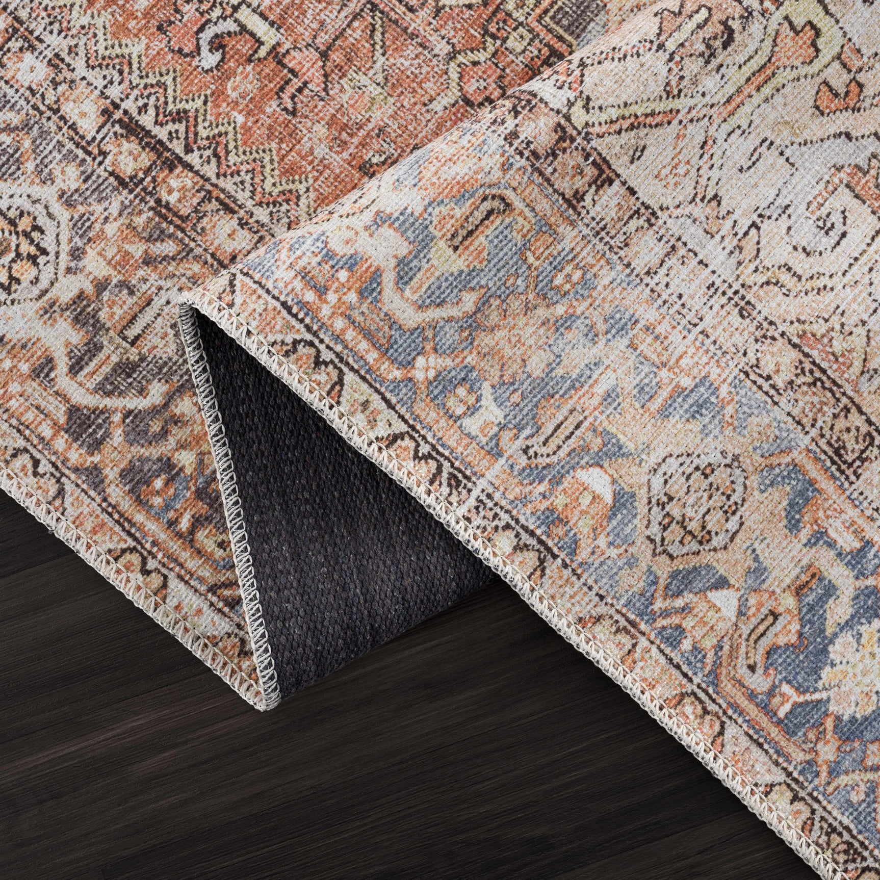 Eira Distressed Washable Rug - Clearance - Ornate Home